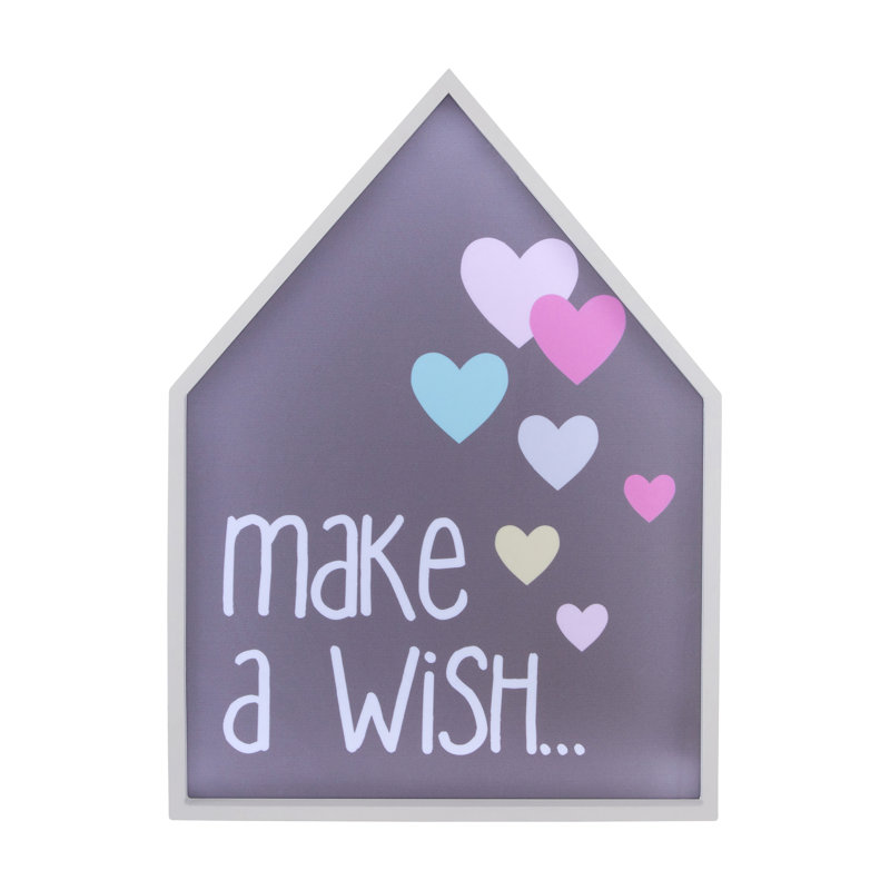 Harriet Bee Make A Wish Wall Décor Wayfair.co.uk